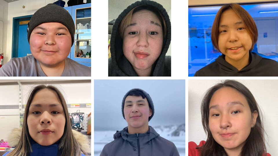 Her ses de heldige, som er udpeget til at vise Grønlands kulturbidrag under Arctic Winter Games 2024 i Alaska.