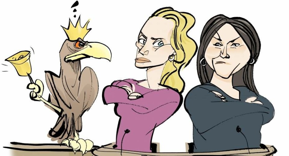 Havørnen holder øje med valgets slutspurt. Spørgsmålet er, hvor sikre Folketingets to grønlandske medlemmer, Aki-Matilda Høegh-Dam og Aaja Chemnitz, er på genvalg. Andet vi ganske vist undre. Men kløerne er fremme fra mange sider. Også mellem IA og Siumut.