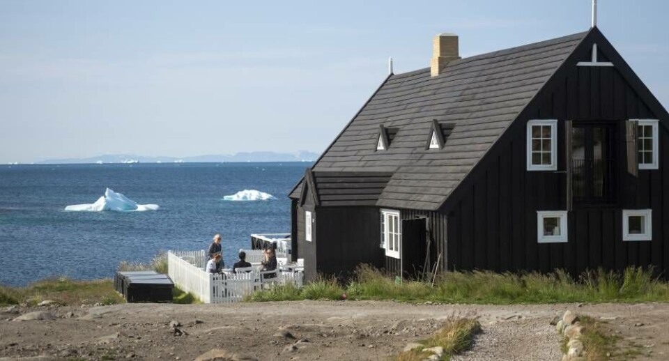Restaurant Koks i Ilimanaq syd for Ilulissat.