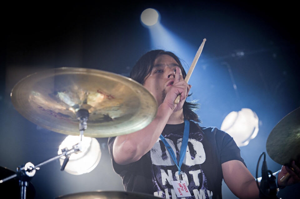 Trommeslager Martin Zinck