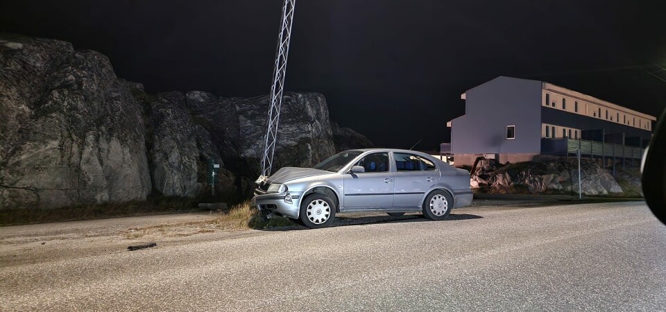 Færdselsuheld: Person flygtet fra stedet
