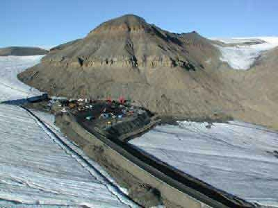 Store Norskes kulmine på Svalbard. Foto: Store Norske