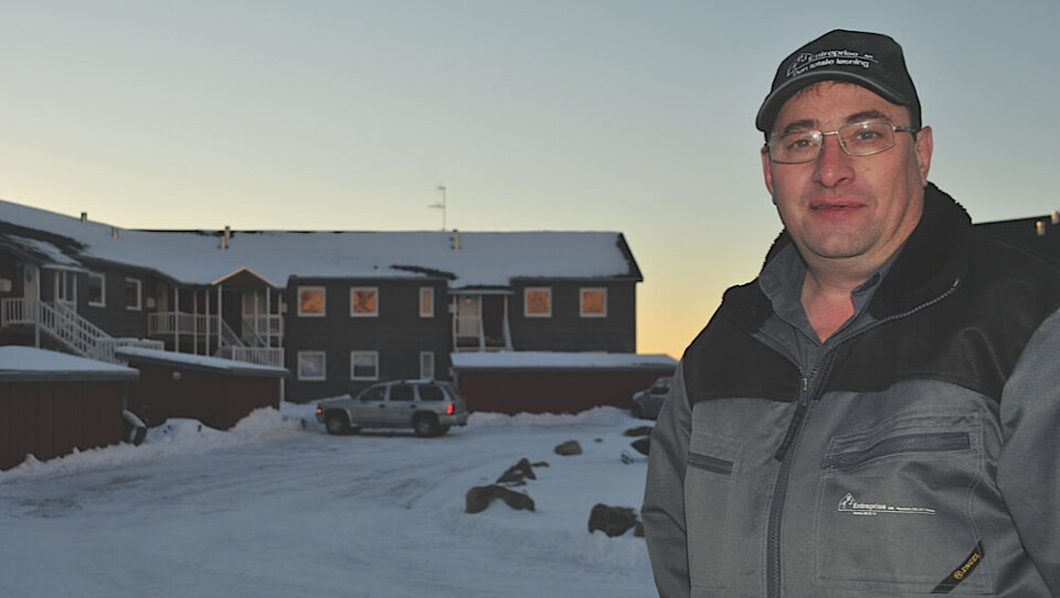 Direktør John Kvistgaard Eliassen fra B. J. Entreprise. Foto: Marianne Langvardt
