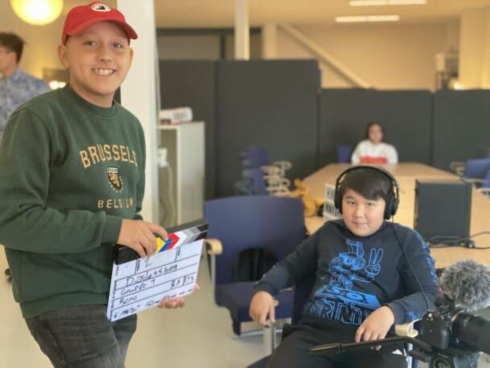 2 børn i alderen 9-14 år havde tilmeldt sig på den femdages workshop