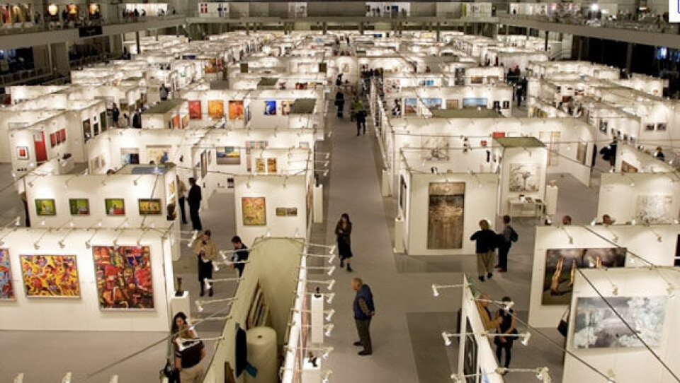Knap 10.000 besøgte Art Copenhagen i 2009. Foto: aok.dk