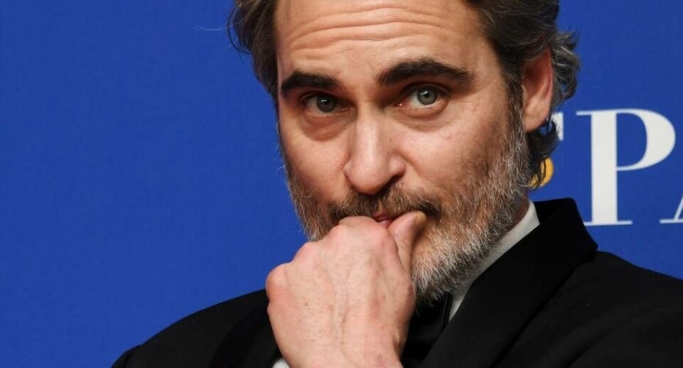 Joaquin Phoenix er nomineret som bedste mandlige hovedrolle i Joker.