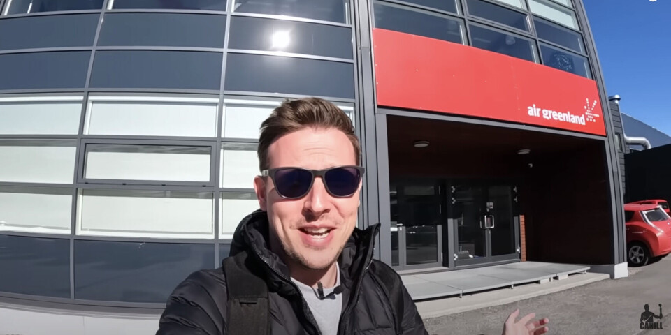 Youtuberen Josh Cahills drøm om at være ombord på Tuukkaq, under dets jomfrurejse til Grønland bliver til virkelighed.