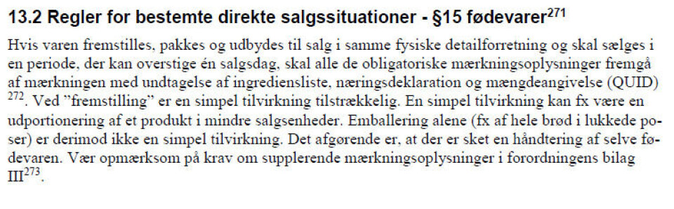 Allergikere protesterer: Skriv indhold på lokale slagtervarer