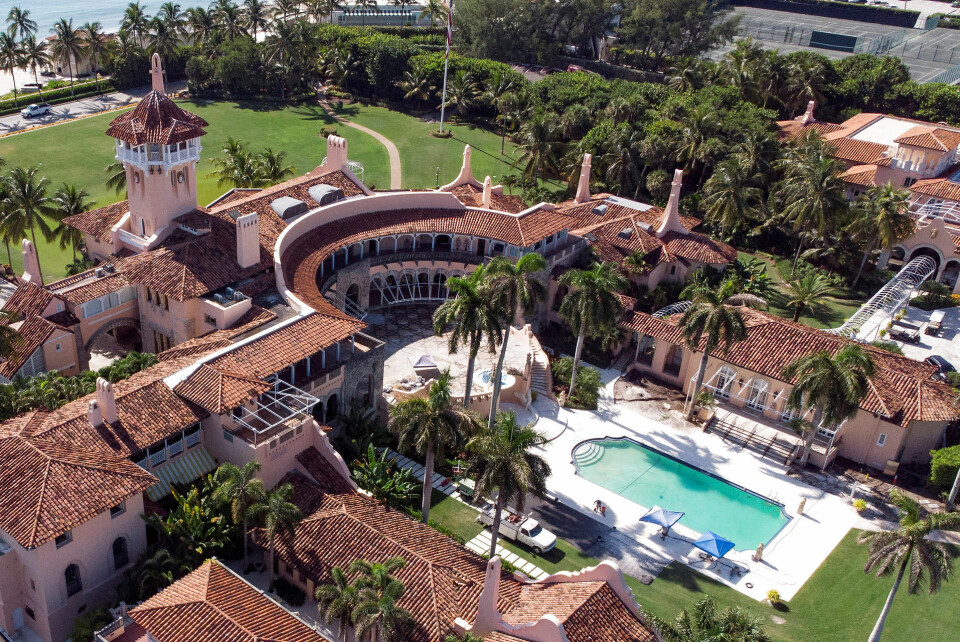 Tidligere præsident Donald Trump har bedt det amerikanske justitsministerium om en detaljeret liste over, hvad der blev beslaglagt fra hans hjem i Mar-a-Lago i Florida. (Arkivfoto).