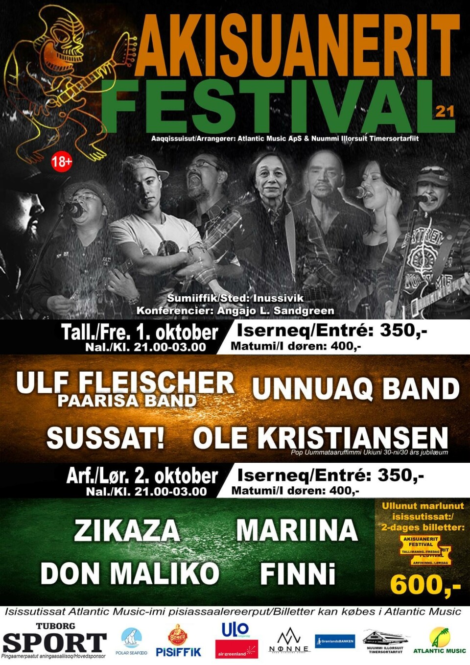 Nuuk-festival klar til at tjekke coronapas