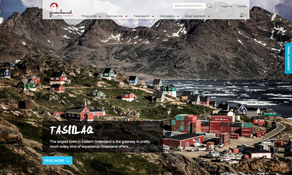 Greenland.com har fået et ansigtsløft