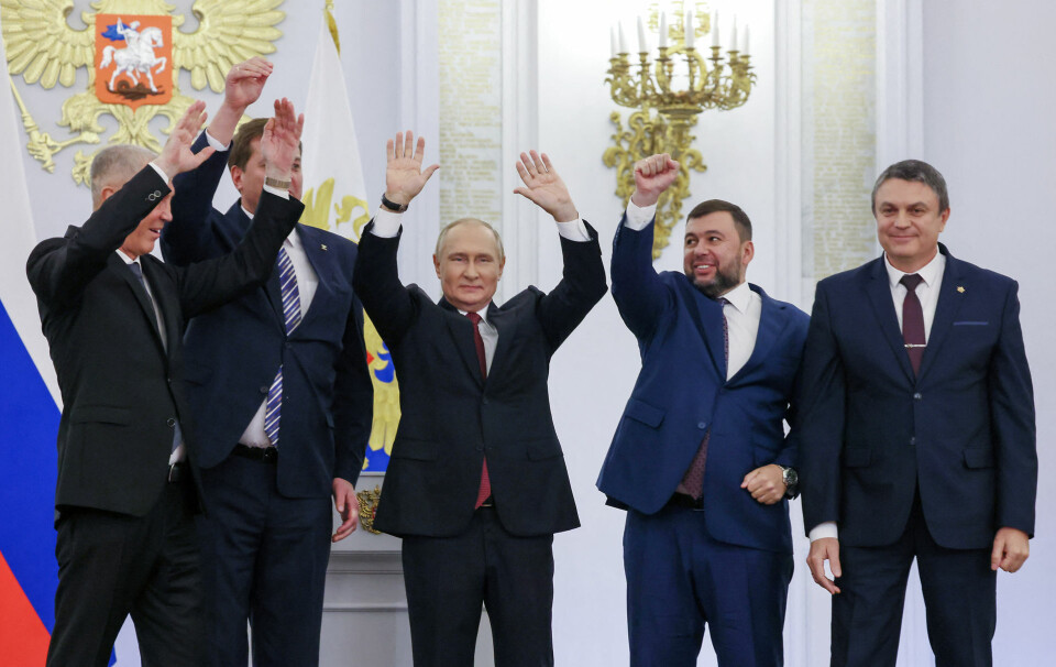 Med pennestrøg snupper Putin dele af Ukraine og gør dem russiske