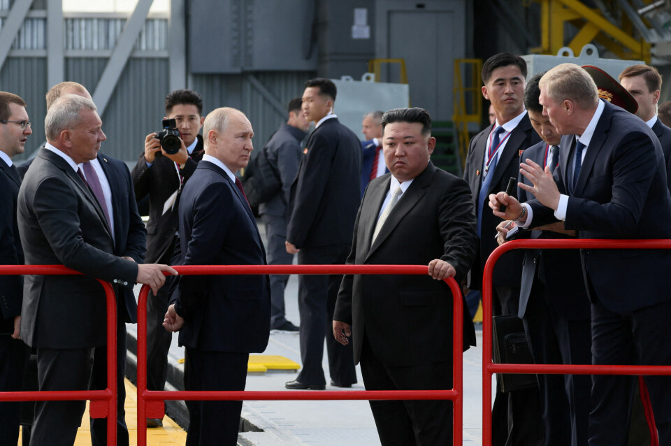 Ruslands præsident, Vladimir Putin, og den nordkoreanske leder, Kim Jong-un, er onsdag eftermiddag lokal tid ankommet til rumaffyringsstationen Kosmodrom Vostotsjnyj i det østlige Rusland.