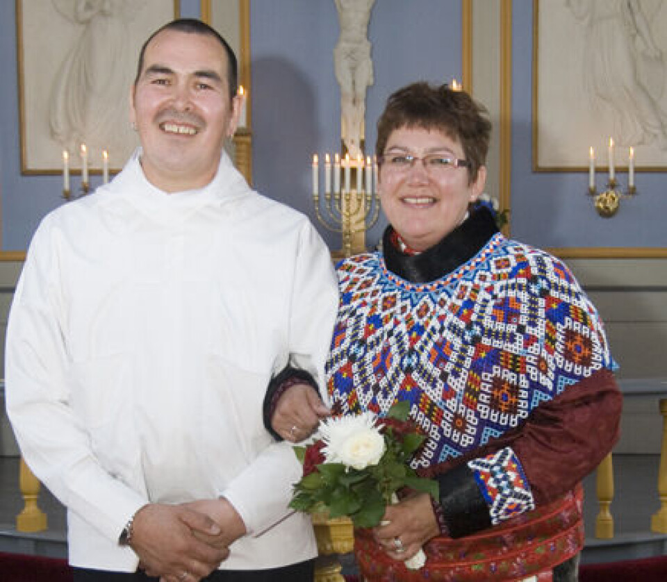 Arnajaraq Møller Nielsen og Karl Peter Lange.