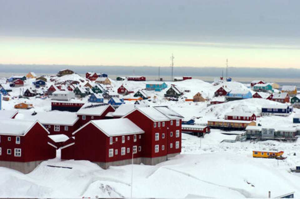 Sisimiut ramt af hærværk.
