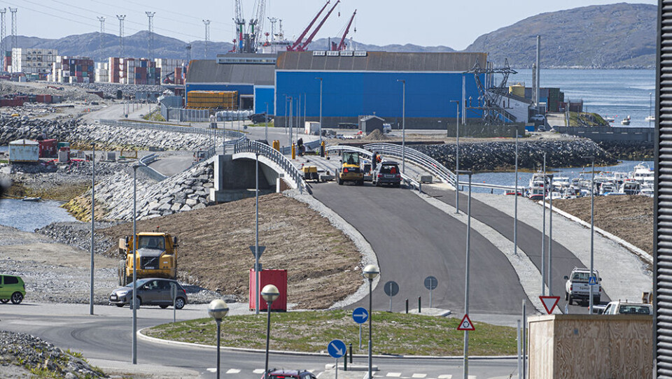Nuuk: Bro og dæmning åbner om kort tid
