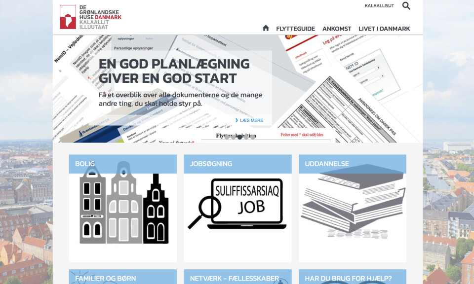 Informativ hjemmeside relanceret