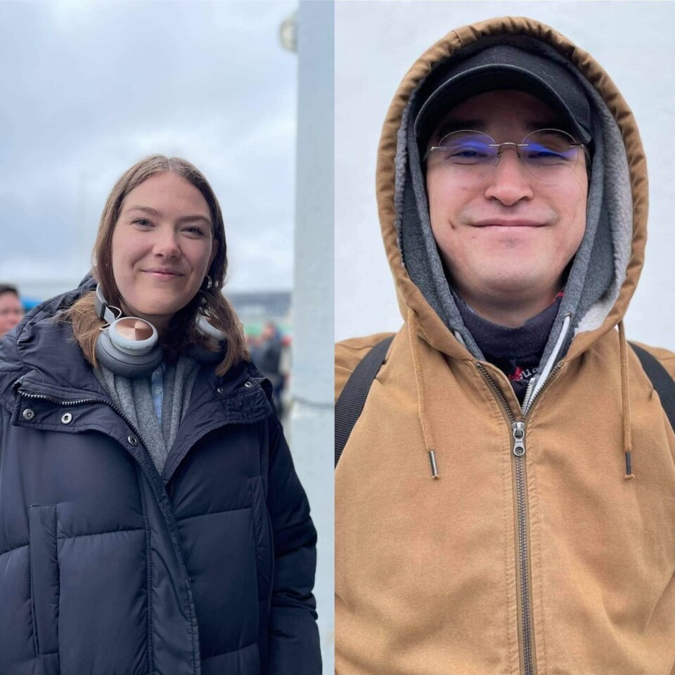 Nanna Hildebrandt og Qillaq Poulsen på vej til vaccination