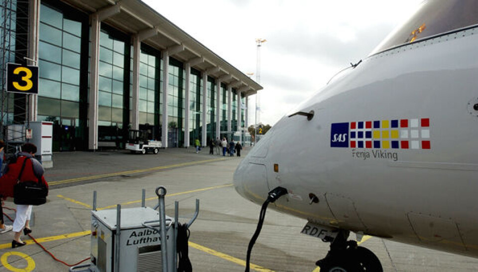 Aalborg Lufthavn Foto: Polfoto, Kim Agersten