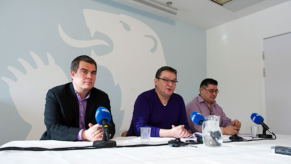 Naalakkersuisooqatigiit suli amerlanerussuteqarsinnaapput Demokratit Kattusseqatigiillu Partiiat peqatigalugit. Assi: Leiff Josefsen