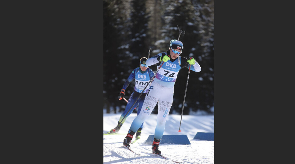 Ukaleq Slettemark Italiami Antholzimi World Cupimi unammeqataanerup nalaani.