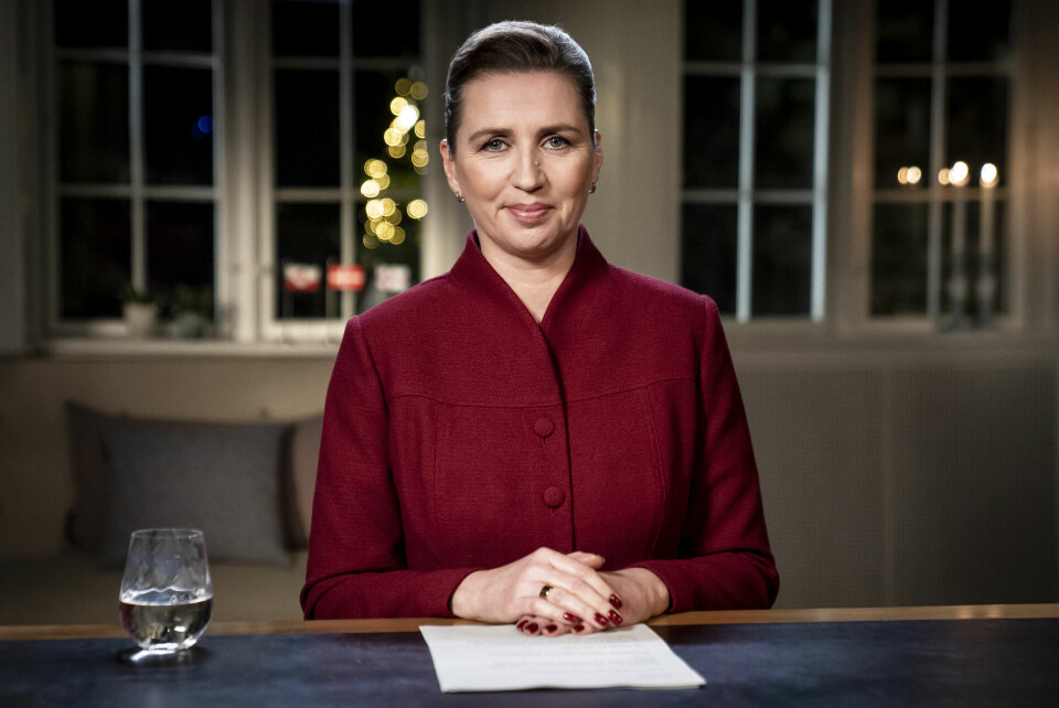 Mette Frederiksens (S) første nytårstale som statsminister for SVM-regeringen handler blandt andet om forsvarsudgifterne.