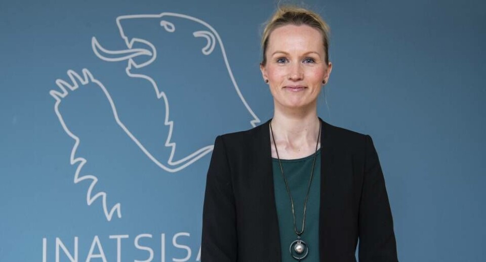 Anna Wangenheim, medlem af Inatsisartut for Demokraterne.