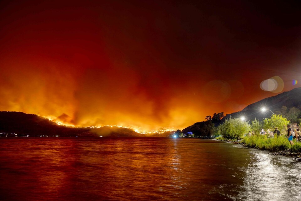 Et område, der er større en Grækenland, er udbrændt i Canada. Det er landets værste brandsæson nogensinde. (Arkivfoto).