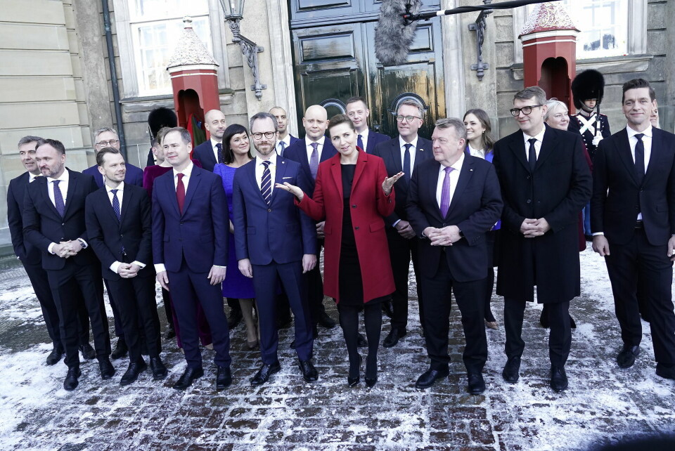 Mette Frederiksen præsenterede torsdag formiddag dansk tid sin nye regering.
