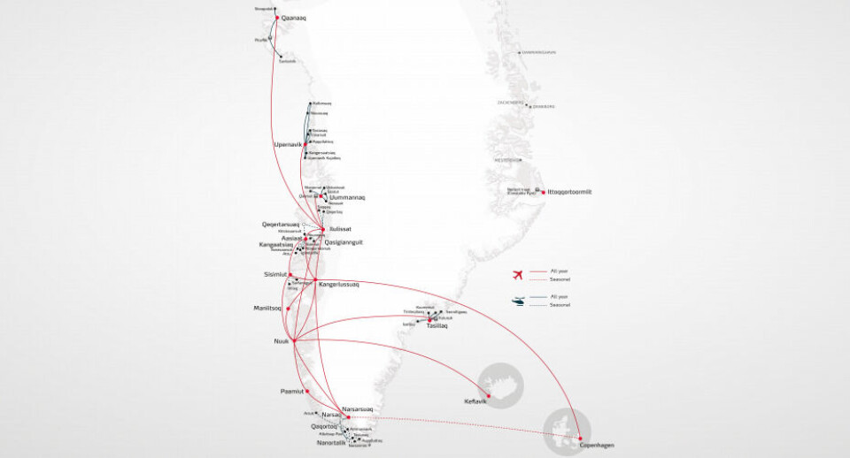 Der skal altid være to alternative lufthavne at lande i, hvis vejret er dårligt på vej mod en given destination. Og det skaber problemer i flyveplanen.