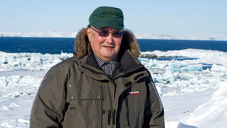 Vittus Nielsen mener ikke, at eventuelle mineaktiviteter i Isukasia vil påvirke rensdyr- og fiskebestanden i området. Foto: Leiff Josefsen