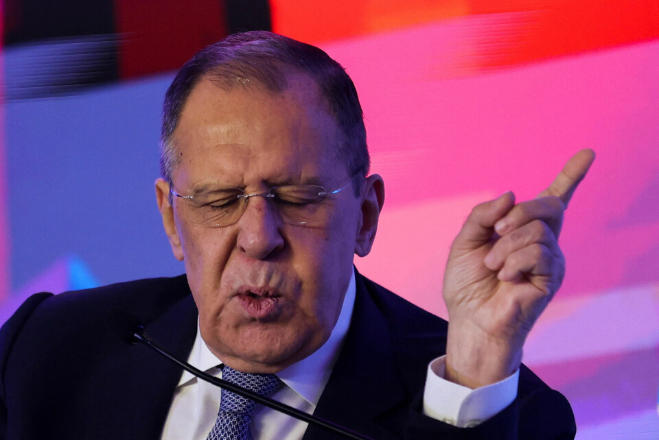 Lavrov er med sine kommentarer fredag mere direkte i sin anklager mod Vesten for at have ødelagt de russiske gasrørledninger, der skulle levere naturgas til Tyskland.