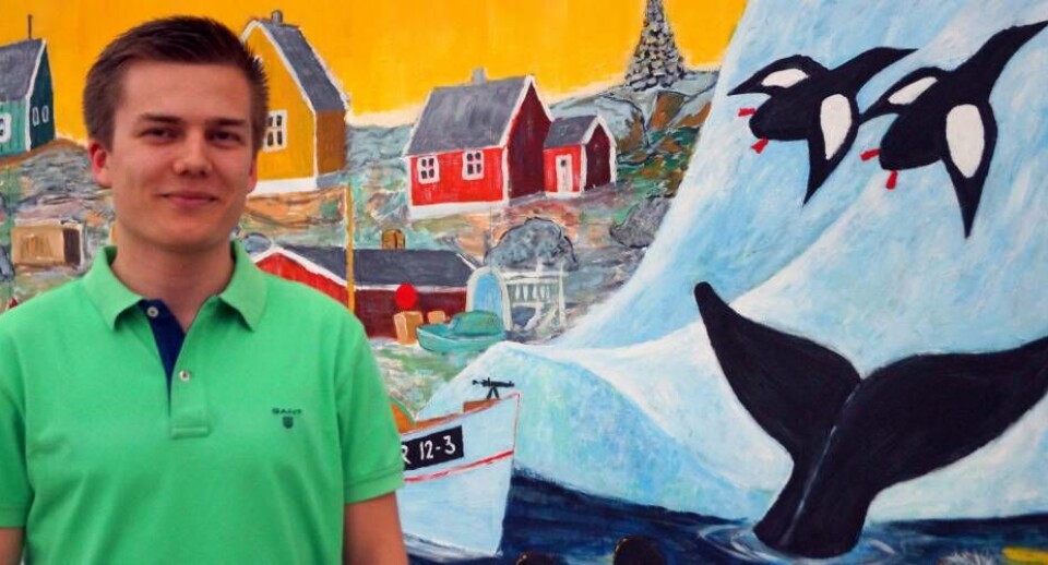 Kristian Aagaard Jørgensen fra Nuuk, nu kandidat i IT-ledelse fra Aalborg Universitet