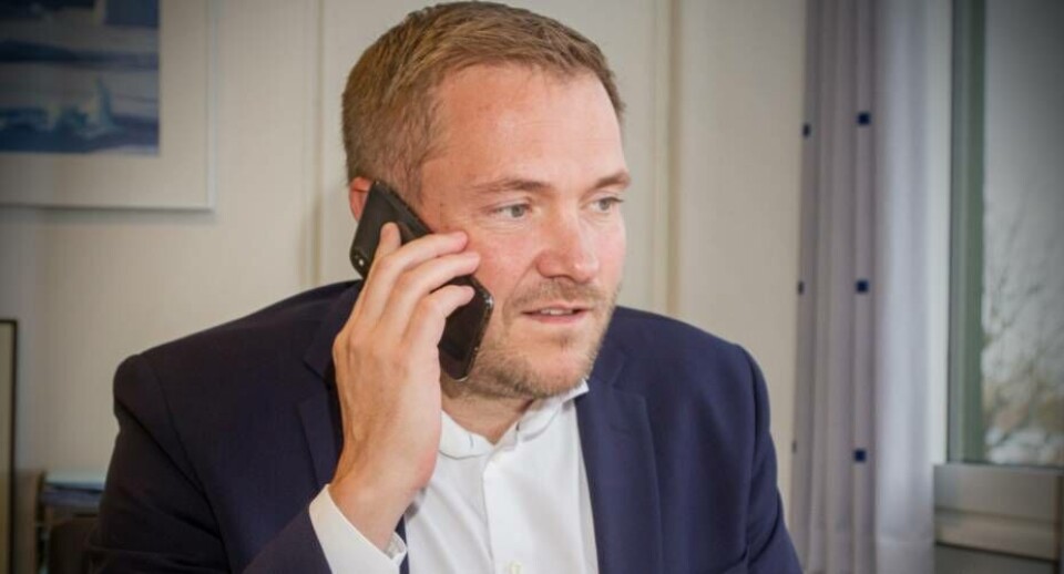 Direktør Thomas Hjort, Arctic Import, har været på indkøb i Nuuk.
