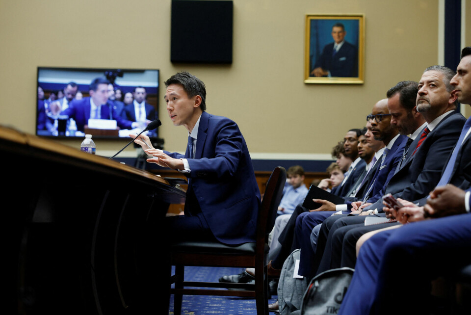 TikToks administrerende direktør, Shou Zi Chew, vidnede torsdag for udvalget for energi og handel i Repræsentanternes Hus i USA.