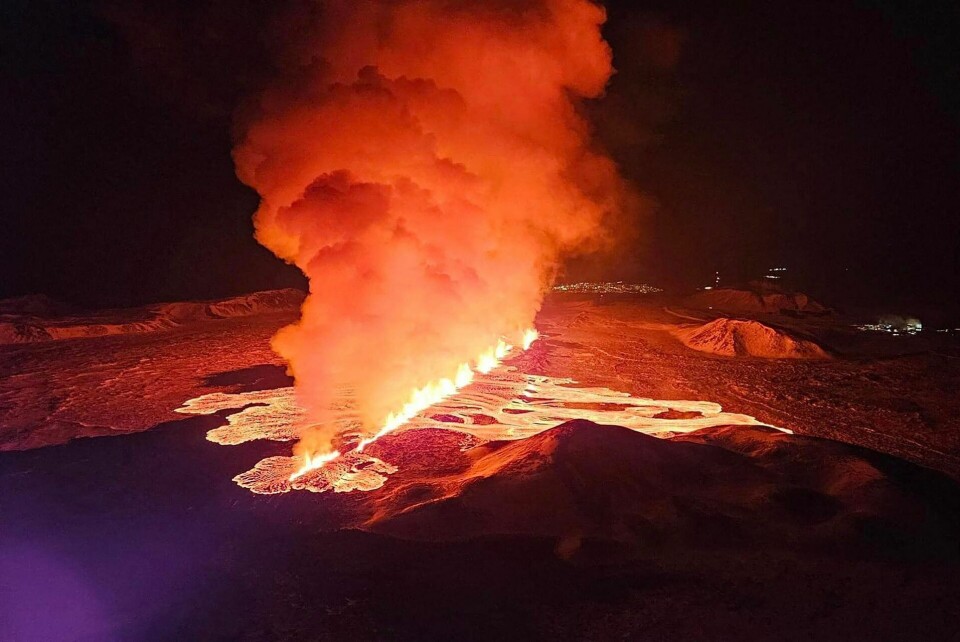 Torsdag er en vulkan gået i udbrud på Reykjanes-halvøen i det sydvestlige Island.