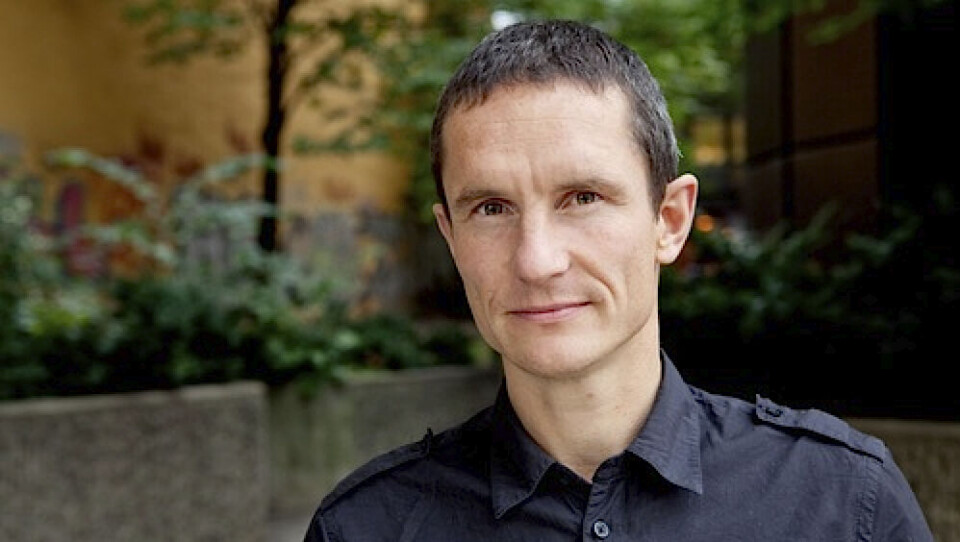 Chef for Greenpeace i Norge, Truls Gulowsen. Foto: Twitter