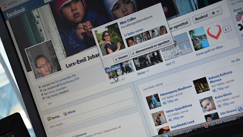 Facebook har de seneste år været uundværligt for mange politikere. De grønlandske politikere følger trop og er i dag aktive som aldrig før. Foto: Rosa Thorsen