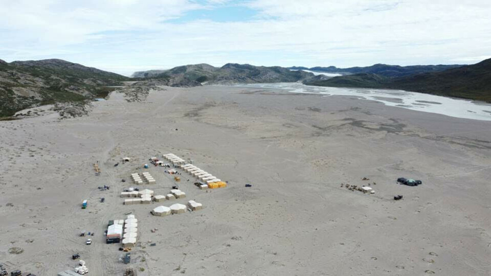 Sandflugtsdalen hvor racerløbet skal foregå.