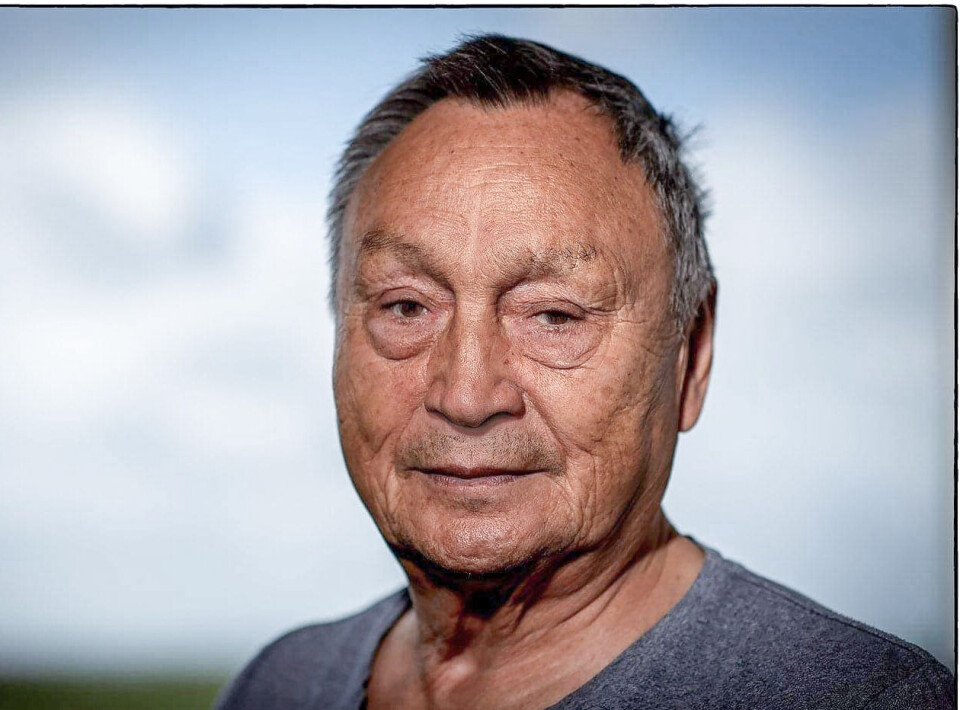 Alfred Olsen var den første grønlænder, der blev medlem af slædepatruljen Sirius.