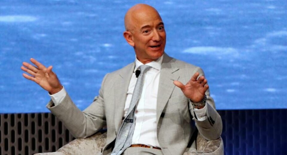 Jeff Bezos fik titlen som verdens rigeste person i 2018 med en formue på på 160 milliarder dollar.
