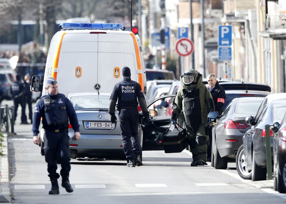 Belgisk politi i aktion