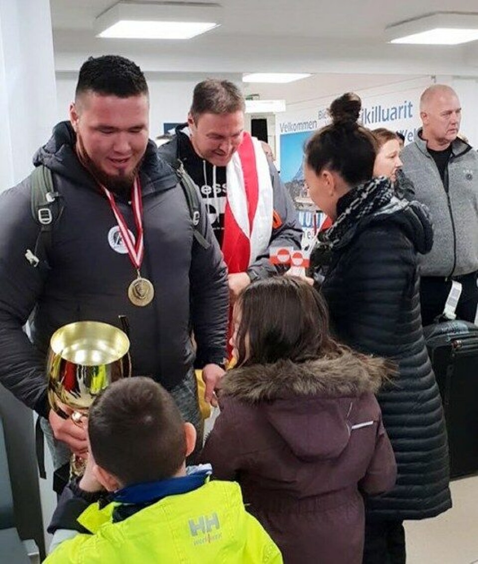 Kim Ujarak Lorentzen vendte hjem til Nuuk mandag
