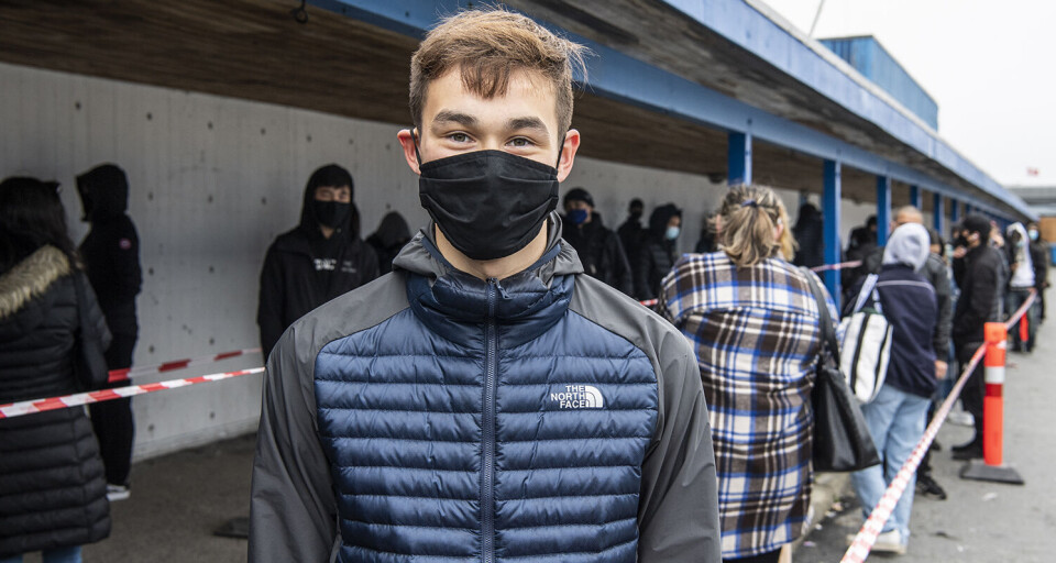Romeo Blidorf på 17 år. Han kan ikke vente til at få den første stik.