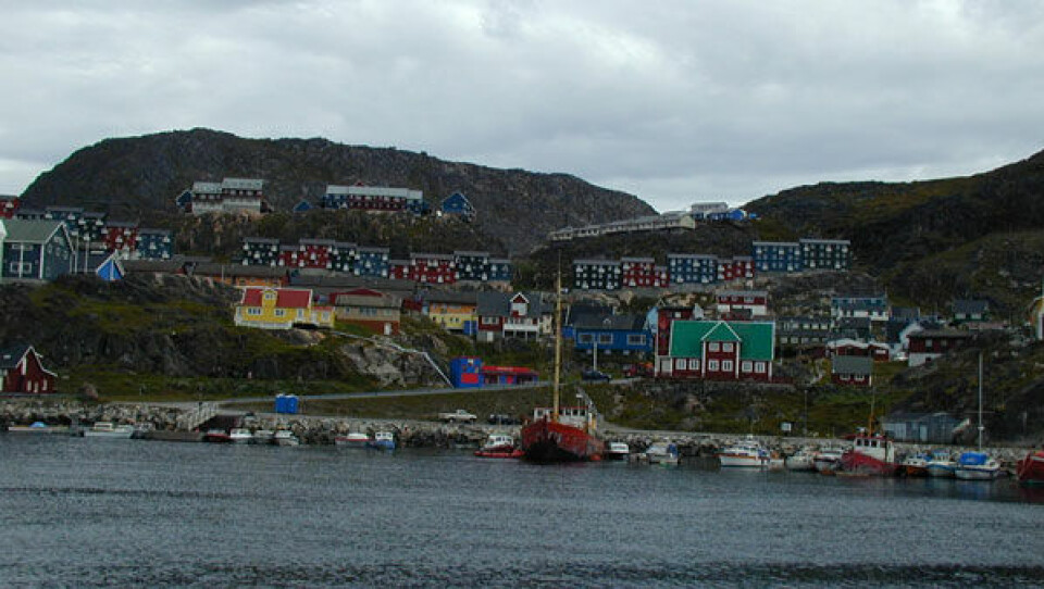 Det er stadig forbudt at færdes på Storesøen i Qaqortoq, da isen på søen stadig er farlig. Foto: Sermitsiaq.AG