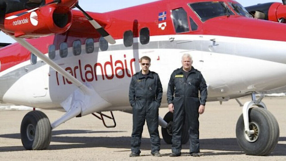 Islandske Norlandair flyver næste år mellem Ittoqqortoormiit og Akureyri. Foto: Kenett Nicolai Petersen
