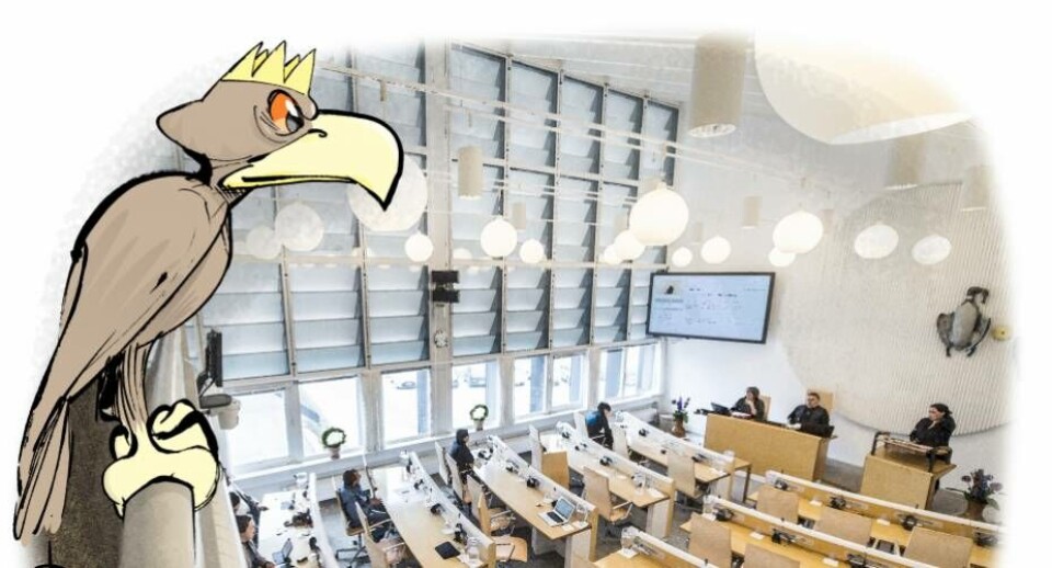 Havørnen fik en lille fjer på i Inatsisartut.