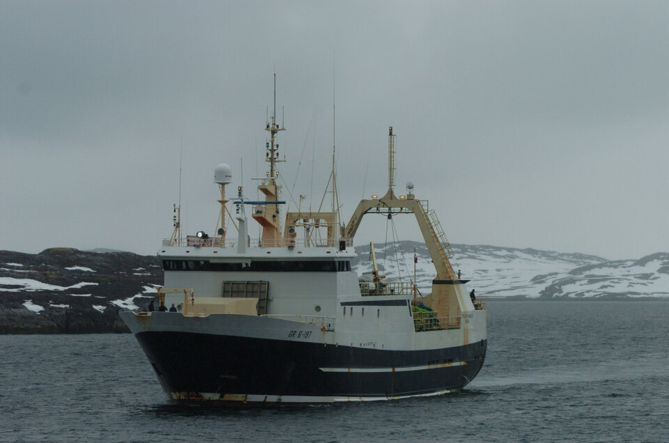Polar Nanoq på vej til Island