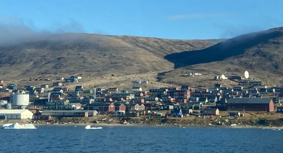 Lufthavnsvejen ved Qaanaaq er blevet beskadiget af et kraftigt regnvejr.