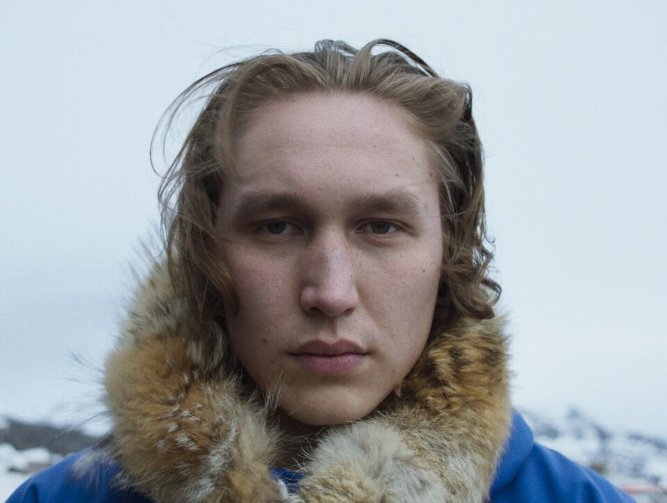 Amisuna Berthelsen som Ivik i serien 'Polar'